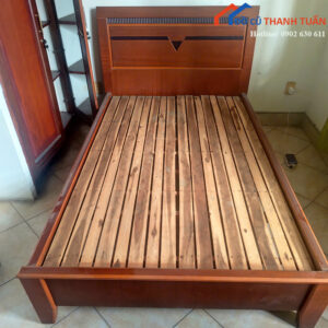 Gường Ngủ Cũ 1M2x2M Thiết Kế Nhỏ Gọn Kiểu Cổ Điển