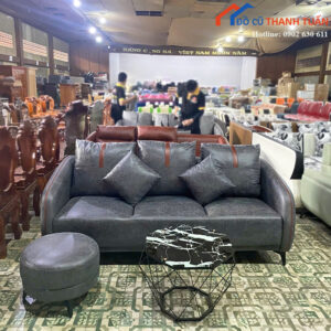Thanh Lý Sofa 3 Chỗ Chân Sắt Chắc Chắn Mới 99%