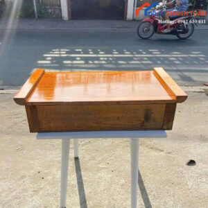 Trang Thờ Gỗ Sồi 90CM Thiết Kế Treo Tường Mới 99%