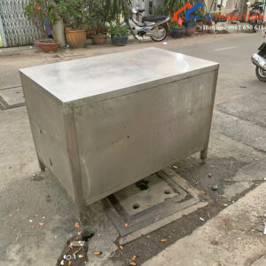 Tủ Bếp Cũ Inox Thiết Kế Nhỏ Gọn Chắc Chắn