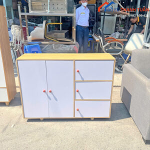 Tủ Đựng Giày Cũ Màu Trắng Nhiều Ngăn Rộng Rãi