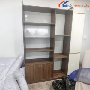 Tủ Hồ Sơ Cũ 1M3x40CM Màu Nâu Nhiều Ngăn