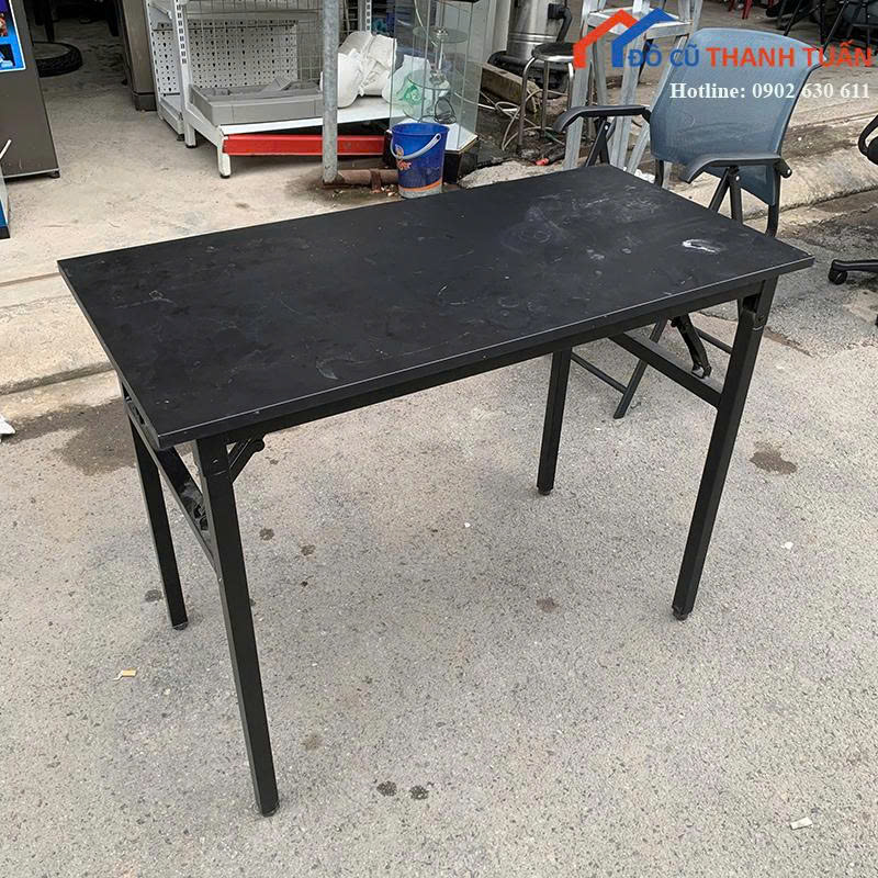 ban-lam-viec-cu-1m2x50cm-mat-go-den-gia-re-2 Thanh Lý Đồ Nội Thất Cũ - Chuyên Mua Bán Bàn Ghế Cũ Giá Tốt Nhất