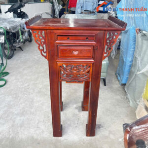 Bàn Thờ Gỗ Cũ 1M07x70CM Thiết Kế Nhỏ Gọn Giá Tốt