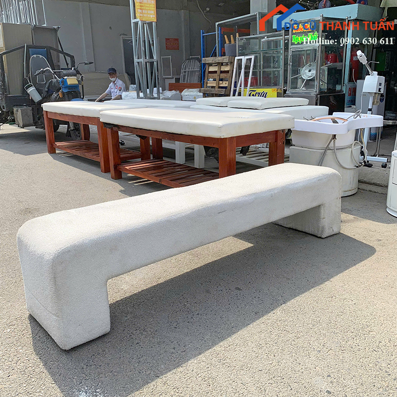 bang-sofa-cu-1m8x40cm-mau-trang-sang-trong-2 Thanh Lý Đồ Nội Thất Cũ - Chuyên Mua Bán Bàn Ghế Cũ Giá Tốt Nhất