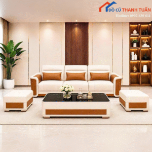 Bộ Sofa Phòng Khách Cao Cấp Giá Siêu Tốt Mới 99%