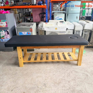 Giường Massage Cũ Khung Gỗ Bền Chắc