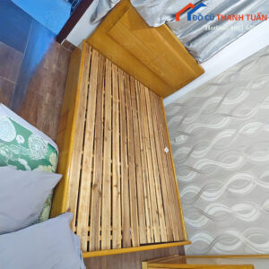 Giường Ngủ Cũ Gỗ Tự Nhiên Chắc Chắn, Bền Đẹp