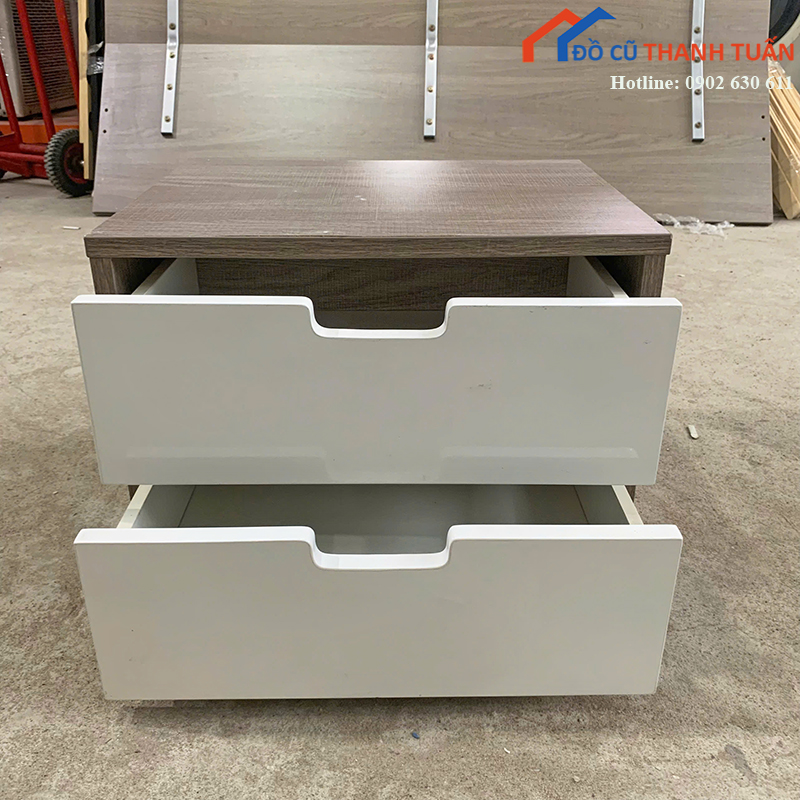 tu-dau-giuong-cu-50cmx40cm-2-ngan-keo-tien-loi-2 Thanh Lý Đồ Nội Thất Cũ - Chuyên Mua Bán Bàn Ghế Cũ Giá Tốt Nhất