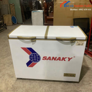 Tủ Đông Sanaky Cũ 285 Lít 2 Ngăn Giá Tốt