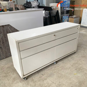Tủ Đựng Đồ Cũ 1M5x70CM Thiết Kế 3 Hộc Kéo