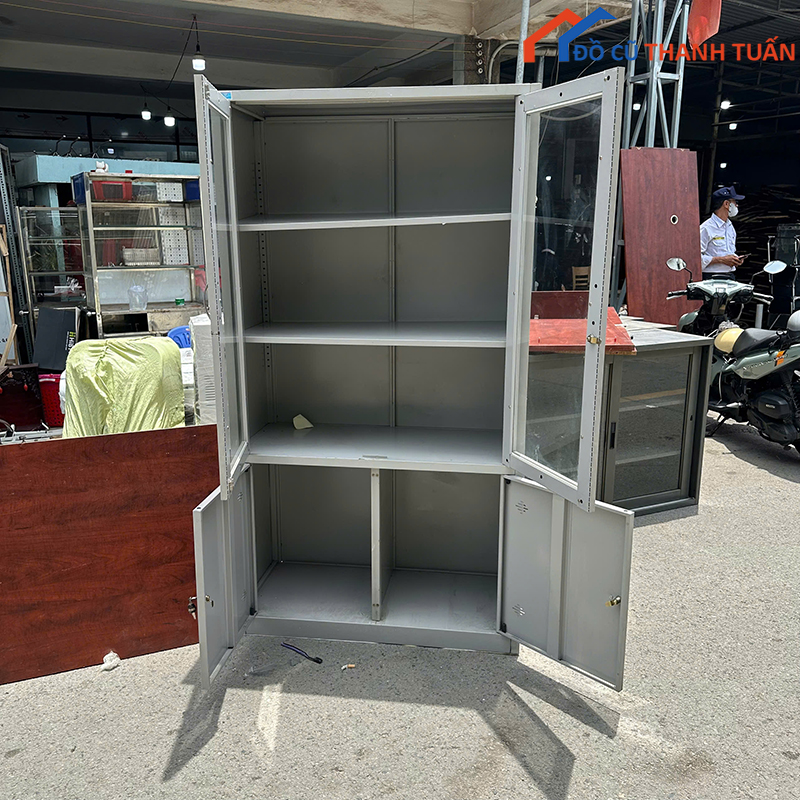 tu-ho-so-cu-2-canh-nhieu-ngan-luu-tru-tien-loi-1 Tủ Hồ Sơ Cũ 2 Cánh Nhiều Ngăn Lưu Trữ Tiện Lợi