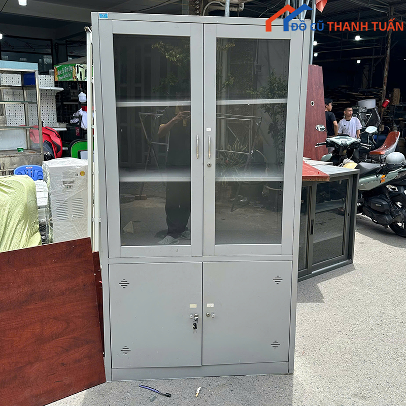tu-ho-so-cu-2-canh-nhieu-ngan-luu-tru-tien-loi-4 Tủ Hồ Sơ Cũ 2 Cánh Nhiều Ngăn Lưu Trữ Tiện Lợi