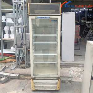 Tủ Mát Trưng Bày Nước Giải Khát Cũ Cửa Kính Đứng