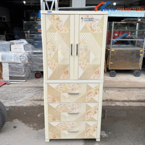 Tủ Quần Áo Nhựa Duy Tân Cũ Nhiều Ngăn Tiện Lợi