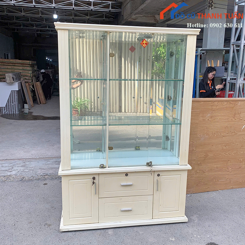 tu-trung-bay-cu-1m8x1m17-thiet-ke-sang-trong-1 Tủ Trưng Bày Cũ 1M8x1M17 Thiết Kế Sang Trọng