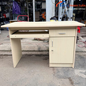 Bàn Làm Việc Cũ 1M2x60CM Kèm Ngăn Kéo Tiện Dụng (Nhiều Mẫu)