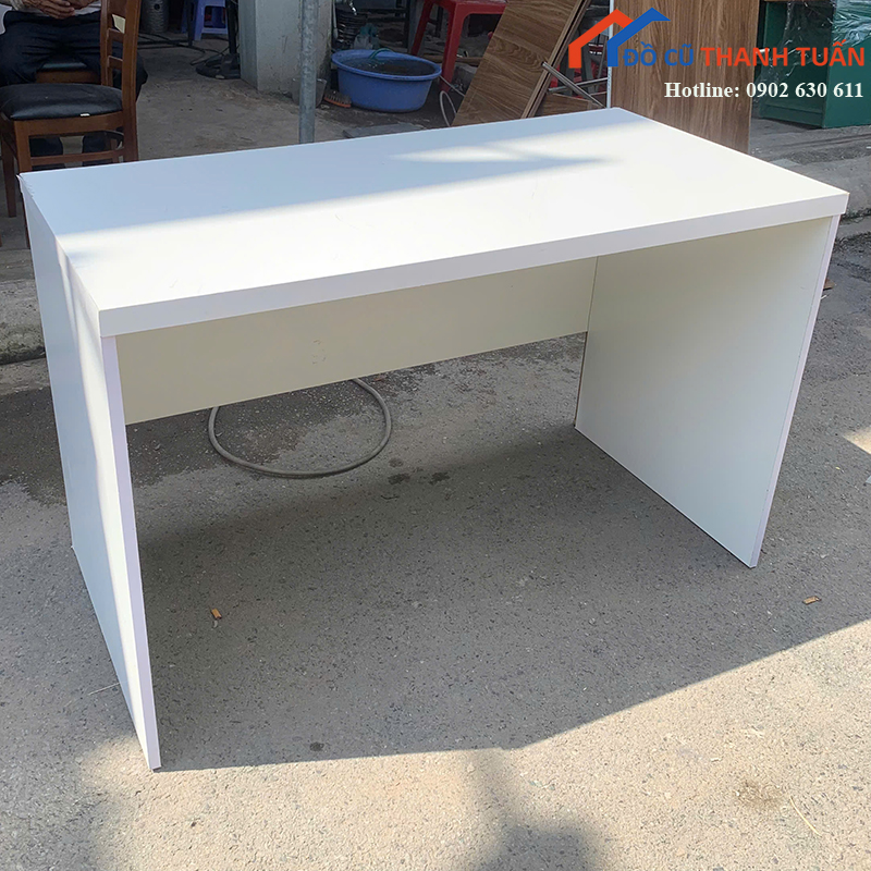 ban-lam-viec-cu-1m2x60cm-mau-trang-thiet-ke-toi-gian-2 Thanh Lý Đồ Nội Thất Cũ - Chuyên Mua Bán Bàn Ghế Cũ Giá Tốt Nhất