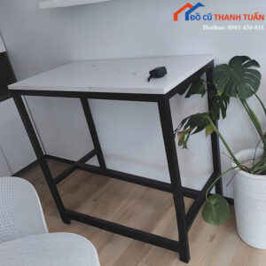 Bàn Làm Việc Cũ 1M2x60CM Thiết Kế Chân Cao