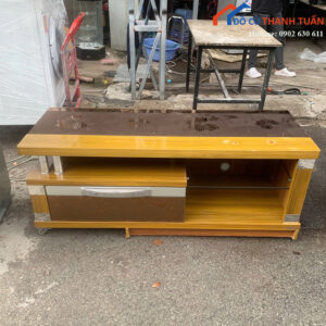 Kệ Tivi Cũ 1M2x40CM Mặt Kính Giá Rẻ