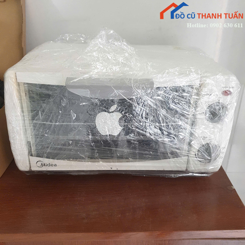 lo-nuong-midea-cu-dang-mini-mau-trang Lò Nướng Midea Cũ Dạng Mini Màu Trắng