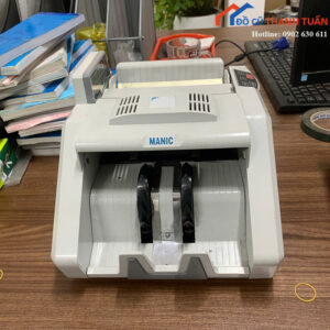 Máy Đếm Tiền Manic Cũ Thiết Kế Gọn Dễ Dùng