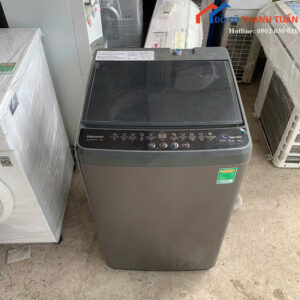 Máy Giặt Hisense Cũ 8kg Màu Xám