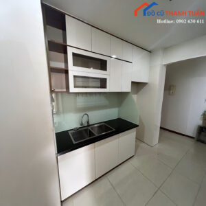 Tủ Bếp Cũ Hiện Đại Nhiều Ngăn Tiện Lợi
