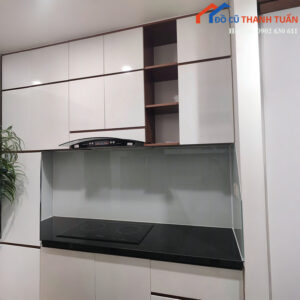 Tủ Bếp MDF Cũ Nhiều Ngăn Tiện Lợi