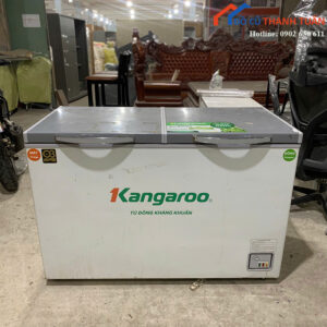 Tủ Đông Kangaroo Cũ 2 Cánh Màu Trắng