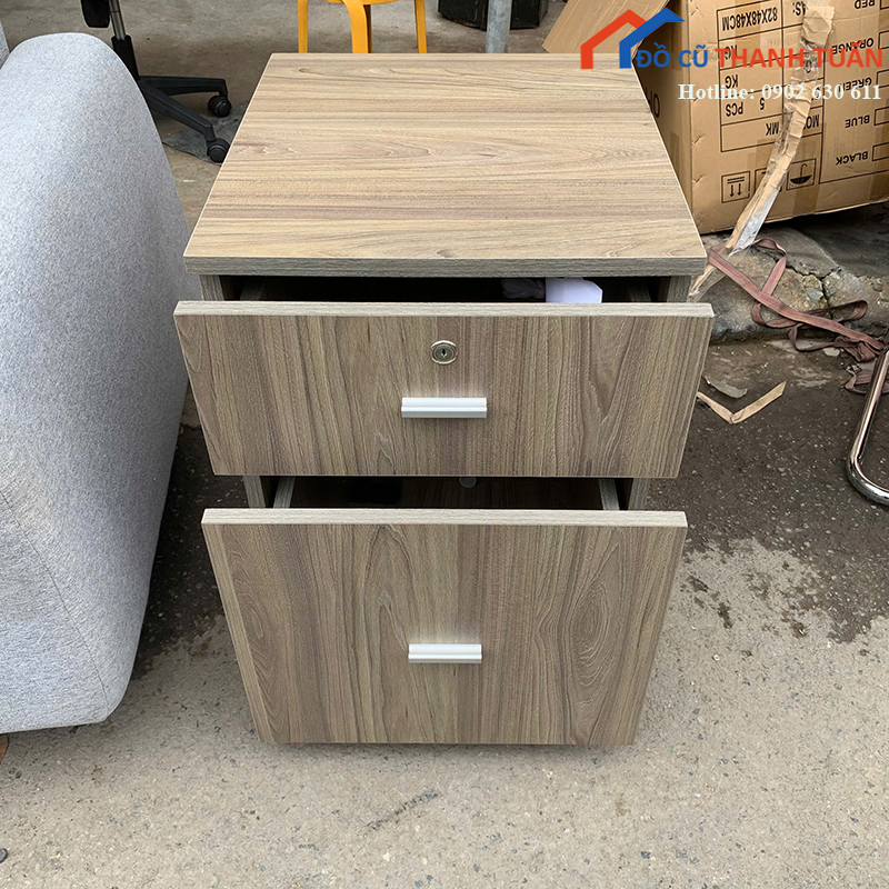 tu-ho-so-2-ngan-keo-van-go-hien-dai-3 Tủ Hồ Sơ Cũ 2 Ngăn Kéo Vân Gỗ Hiện Đại