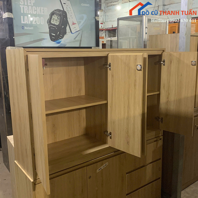 tu-ho-so-cu-1m4x75cm-4-canh-mau-van-go-3 Thanh Lý Đồ Nội Thất Cũ - Chuyên Mua Bán Bàn Ghế Cũ Giá Tốt Nhất