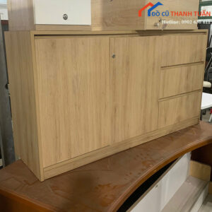 Tủ Hồ Sơ Cũ 1M4x75CM Gỗ Công Nghiệp Nhiều Ngăn
