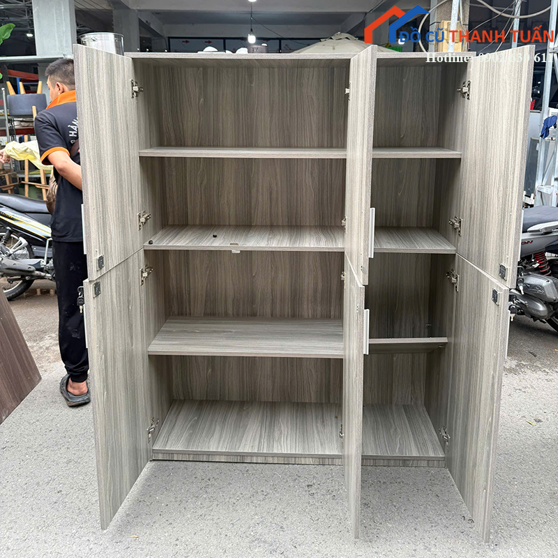 tu-ho-so-cu-1m6x1m2-6-canh-nhieu-ngan-luu-tru-3 Tủ Hồ Sơ Cũ 1M6x1M2 6 Cánh Nhiều Ngăn Lưu Trữ