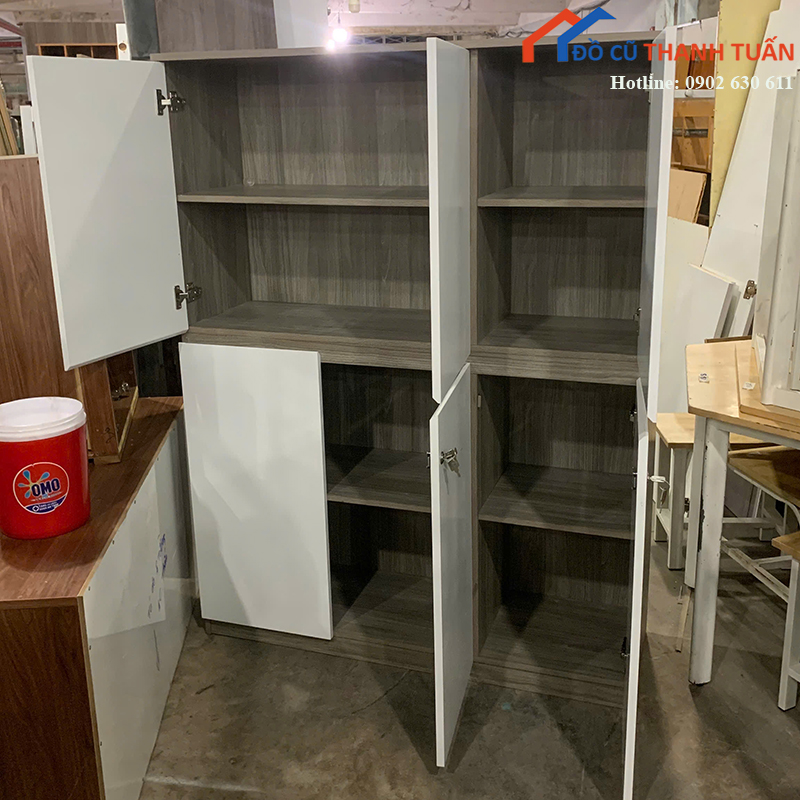 tu-ho-so-cu-1m6x1m2-nhieu-ngan-tien-loi-4 Tủ Hồ Sơ Cũ 1M6x1M2 Nhiều Ngăn Tiện Lợi