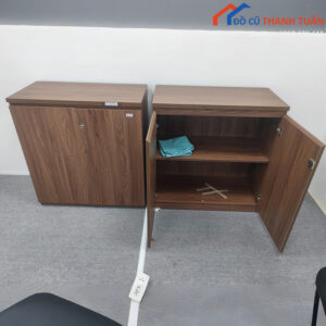 Tủ Hồ Sơ Cũ 80CM Hai Cánh Màu Vân Gỗ