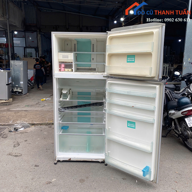 tu-lanh-toshiba-cu-2-canh-dung-tich-lon-gia-re-2 Tủ Lạnh Toshiba Cũ 2 Cánh Dung Tích Lớn Giá Rẻ