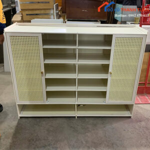 Tủ Nhựa Đựng Giày Cũ 1M2x90CM Nhiều Ngăn Tiện Lợi