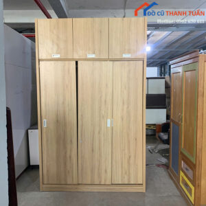 Tủ Quần Áo Cũ 1M6 Có Tủ Phụ Phía Trên Rộng Rãi