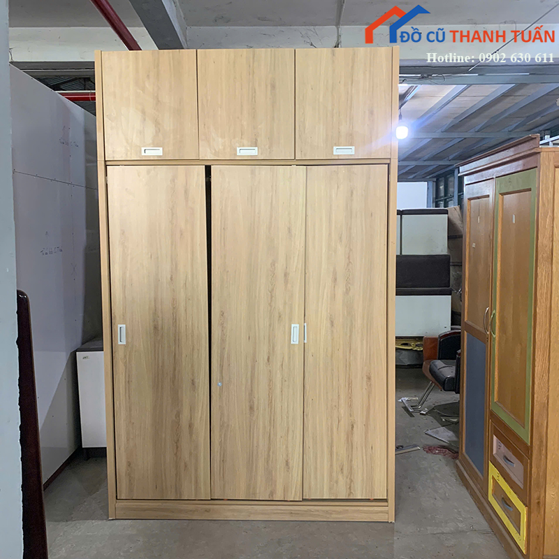 tu-quan-ao-cu-1m6-co-tu-phu-phia-tren-rong-rai-1 Tủ Quần Áo Cũ 1M6 Có Tủ Phụ Phía Trên Rộng Rãi