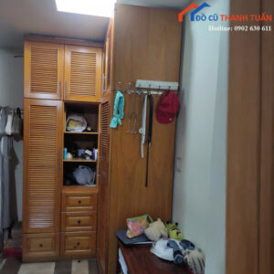 Tủ Quần Áo Cũ Gỗ Tự Nhiên Nhiều Ngăn Tiện Dụng