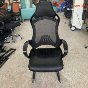 Ghế Gaming Chân Quỳ Cũ Lưng Lưới Có Tựa Đầu