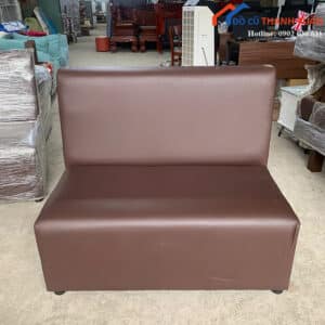 Ghế Sofa Cũ 1M Bọc Da Thiết Kế Gọn Gàng