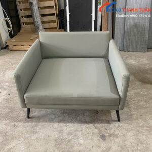Ghế Sofa Đơn Cũ Màu Xám Ghi Thiết Kế Hiện Đại