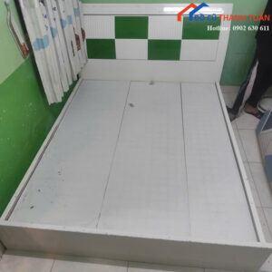 Giường Ngủ Cũ 1M6 Đầu Giường Trang Trí Hiện Đại