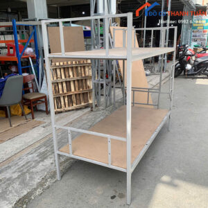 Giường Tầng Sắt Cũ 1M85 Thiết Kế Đơn Giản