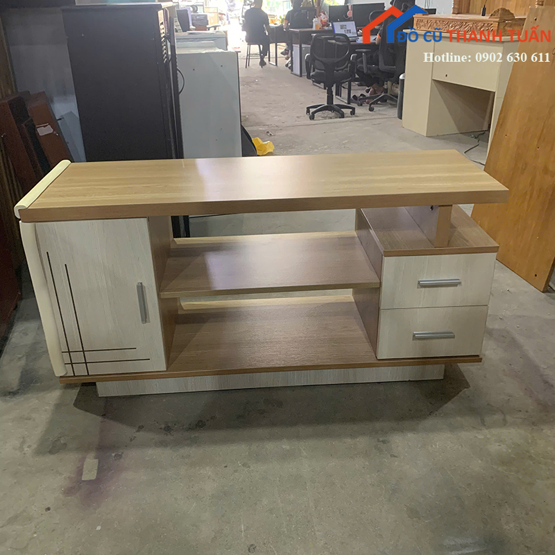 ke-tivi-cu-mau-van-go-sang-2 Thanh Lý Đồ Nội Thất Cũ - Chuyên Mua Bán Bàn Ghế Cũ Giá Tốt Nhất