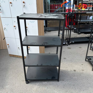 Kệ Trưng Bày Cũ1M15 4 Tầng Có Bánh Xe Đa Năng