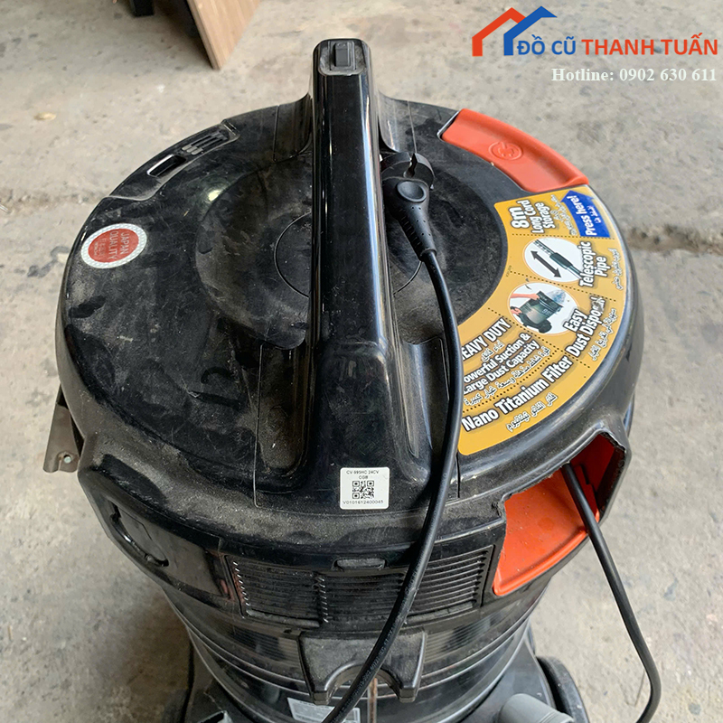 may-hut-bui-cu-hitachi-995hc-cong-suat-lon-3 Máy Hút Bụi Hitachi Cũ 995HC Công Suất Lớn