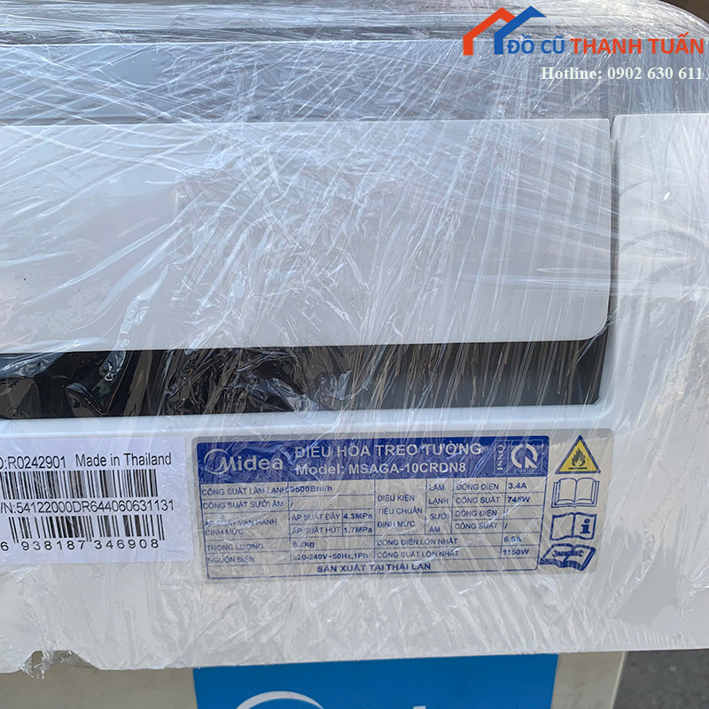 may-lanh-midea-cu-1hp-tiet-kiem-dien-2 Máy Lạnh Midea Cũ 1HP Tiết Kiệm Điện